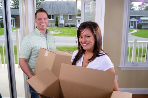 Poppy Movers team planning an office relocation