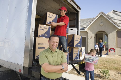 Poppy Movers team preparing for a move