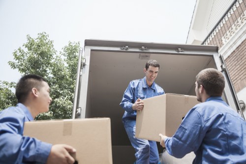 Experienced Poppy Movers team at work