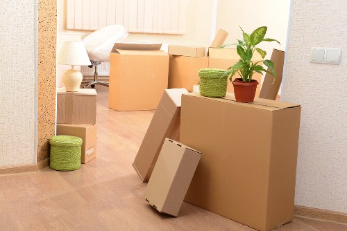 Eco-friendly packing materials used by Poppy Movers